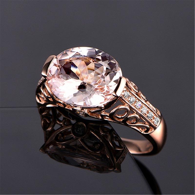 Sace Gems Классическое кольцо из медного сплава с цирконом, женские ювелирные изделия, свадебный подарок для вечеринки