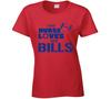 Этот Медбрат/Медсестра Любит Футбол Buffalo Bills Футболка Мужские Женские Футболки Топ - Цвета Команды Buffalo Bills
