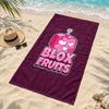 Blox Fruits Microfiber Beach Towel Quick Dry Sand Free Lightweight Beach Towels for Travel Swimming Camping