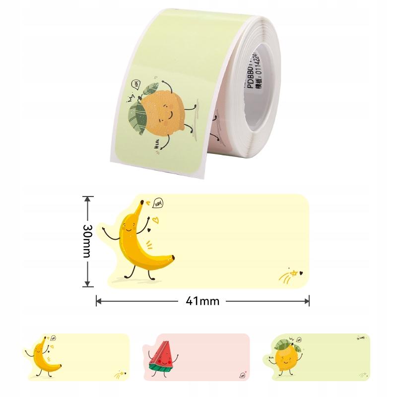 Niimbot Labels Stickers 30*70Mm B Series Fruit