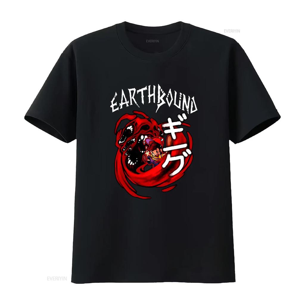 Футболка Earthbound Giygas Ретро Mother Snes Видеоигра для Геймеров мужская Женская Растягивающаяся Удобная