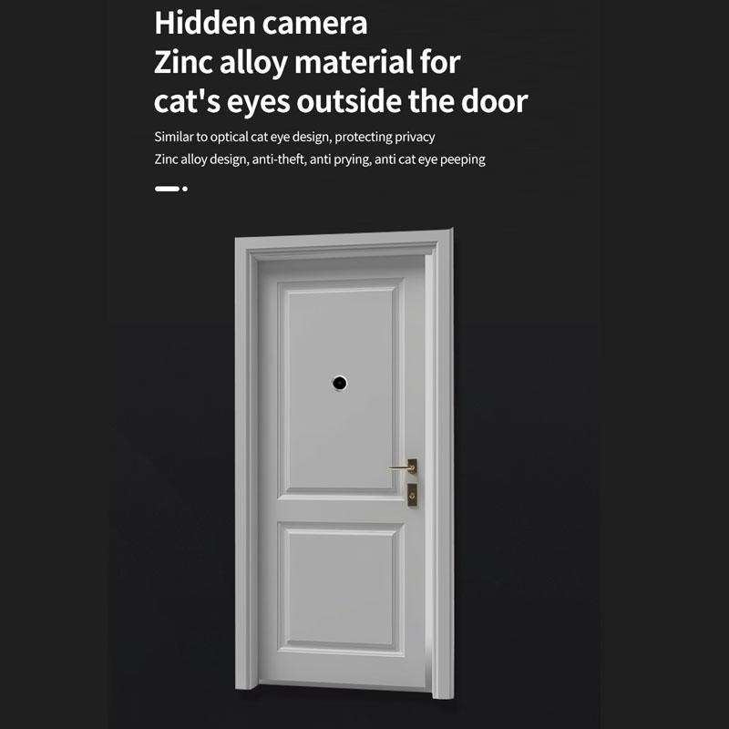 Интеллектуальный беспроводной скрытый кошачий глаз видеодомофон удаленный мониторинг дома сверхчеткий ночной звонок S50
