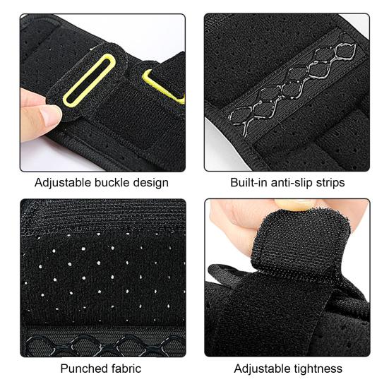 Plantar Fasciitis Night Splint Sock with Fastener Tape Adjustable Universal Fasciitis Splint Achilles Tendonitis Foot Support Brace