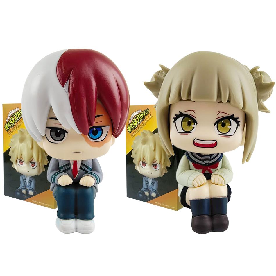 10 см Аниме Фигурка Boku no Hero Academia Мидория Изуку Фигурка Бакуго Кацуки/Тодороки Шото Фигурка ПВХ Коллекционные Игрушки