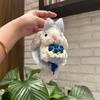 Bonnie Bunny Plush Keychain: Cute Girl Doll Bag Charm & Bestie Birthday Gift
