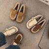 Retro Velvet Huge Comfortable and Good-looking Women's 2025 Autumn and Winter New Mao Mao Shoes with Soft Soles and Warm Snow Cotton Shoes