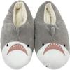 Stream Market Slippers Room Shoes Fluffy Cute Winter Animal Shark [Stream] Women's WG196-E