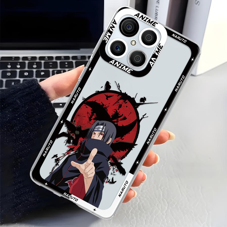 Cool Uchiha Sasuke Clear Phone Cover Case for Honor X8b X9b X9a 90 Lite X8 X8a X7b