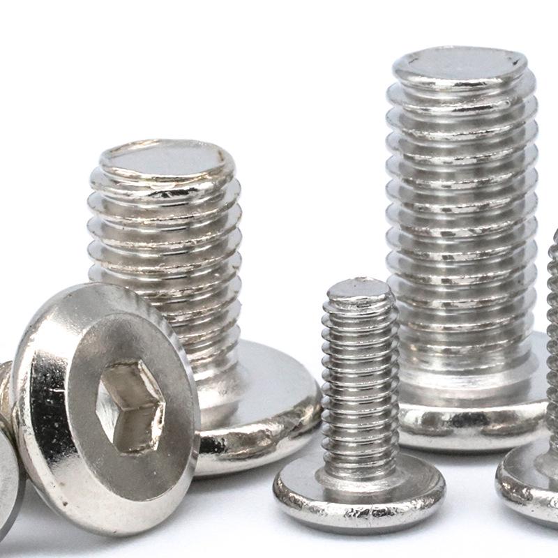 Болт с плоской шестигранной головкой и фаской, нержавеющая сталь 304, M6/M8