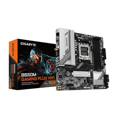GIGABYTE B650M GAMING PLUS WIFI Совместимая с процессорами AMD Ryzen серий 9000/8000/7000 Сокет AM5 Материнская плата Micro-ATX MB6616