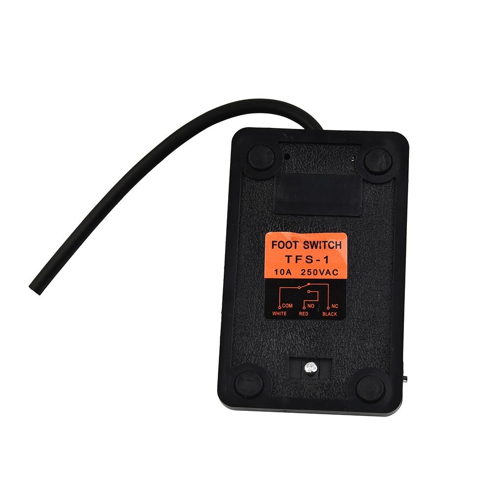 Ножной переключатель Педальный переключатель Противоскользящий Промышленный Черный