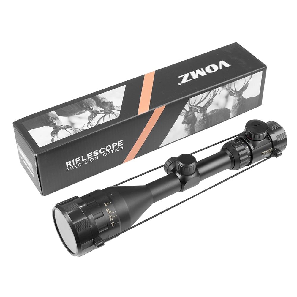 4-16X50 Tactical Optics Cross Sight Green Red Illuminated Riflescope Hunting Rifle Scope Sniper Airsoft Air Guns Rangefinde