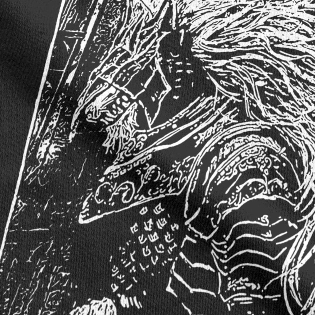 Модные футболки Elder Maliketh Warrior Jar для мужчин, футболки с круглым вырезом из чистого хлопка, футболка с коротким рукавом, одежда больших размеров