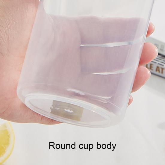800ml Juice Cup Food Grade BPA Free Clear Visual Design Beverage Mug Household Supplies Minimalist
