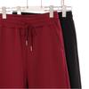 Solid Heavyweight 350g Loose Wide Leg Straight Pants Unisex Daily Casual Trousers