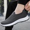 Повседневная обувь Весенняя мужская обувь Дышащие одинарные туфли на одну ногу Мягкая подошва Парная прогулочная обувь