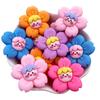 10PCS Colorful Resin Cartoon Girl Flower Flatback  Animal Cabochon Figurine Home Decor DIY Scrapbook Craft BOW Accessories
