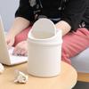 Bedroom with Cover Trash Garbage Can Small Trash Can Mini Desktop Bin Desk Dustbin