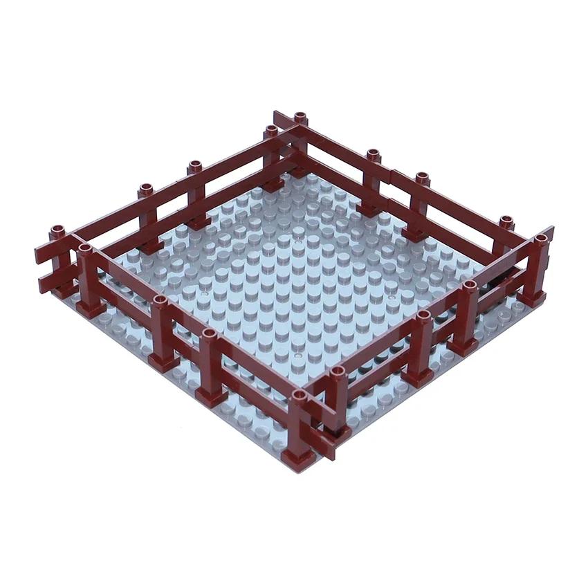 Односторонние Базовые Пластины 16x16 Точек Сделай Сам Строительные Кирпичики Кирпич 3867 6098 MOC Обучающие Конструкторы Игрушки для Строительства идеально для Детей