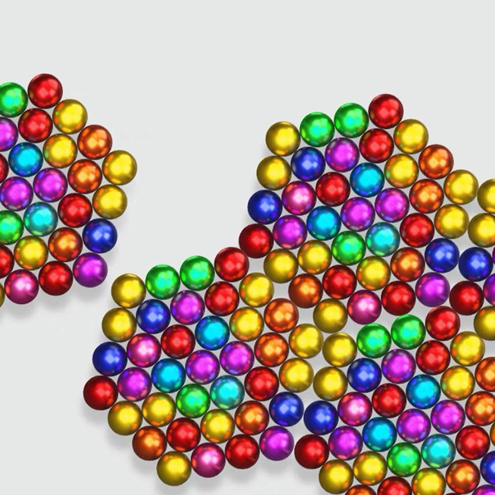 3MM 216PCS DIY Magnetic Balls Magic Magnet Cube Buckyballs Children Kids Playing Brain Storming Games Puzzle Building Tabletop Toys