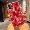 Kawaii Strawberry Phone Case For Iphone 15 14 Pro Max 13 12 11 Pro Max XSMax XR 12 13 Mini 14 Plus
