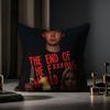 Конец чертова мира Наволочка от пылевых клещей Наволочка на подушку Невидимая молния Шелковистый короткий плюш Чехол на диванную подушку