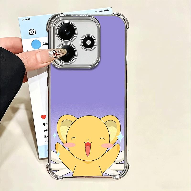 Чехол для телефона Cardcaptor Sakura Cute Girl с покрытием для Xiaomi Poco X5 X6 X7 X8 Pro Max F8 Ultra F7 M8 M7 M5S Redmi 15C 15 14C 13C 13