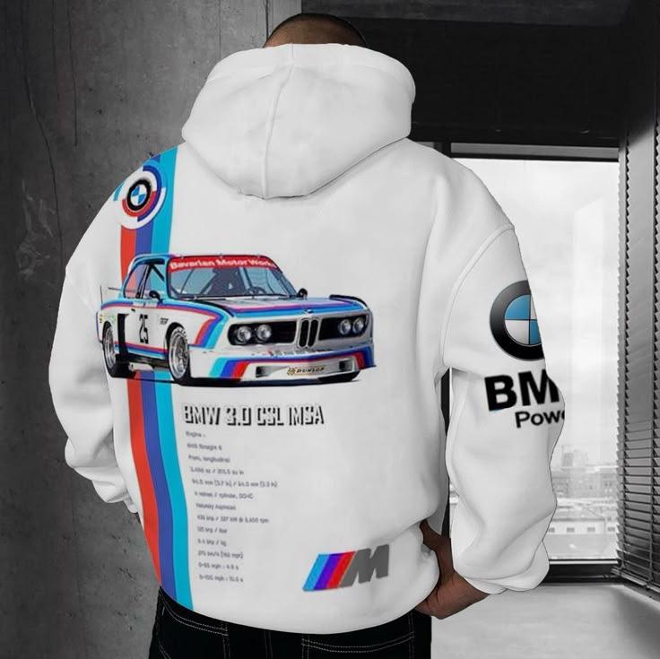 Европейско-американская толстовка с принтом автомобиля для мужчин, повседневная, свободного кроя, с длинным рукавом