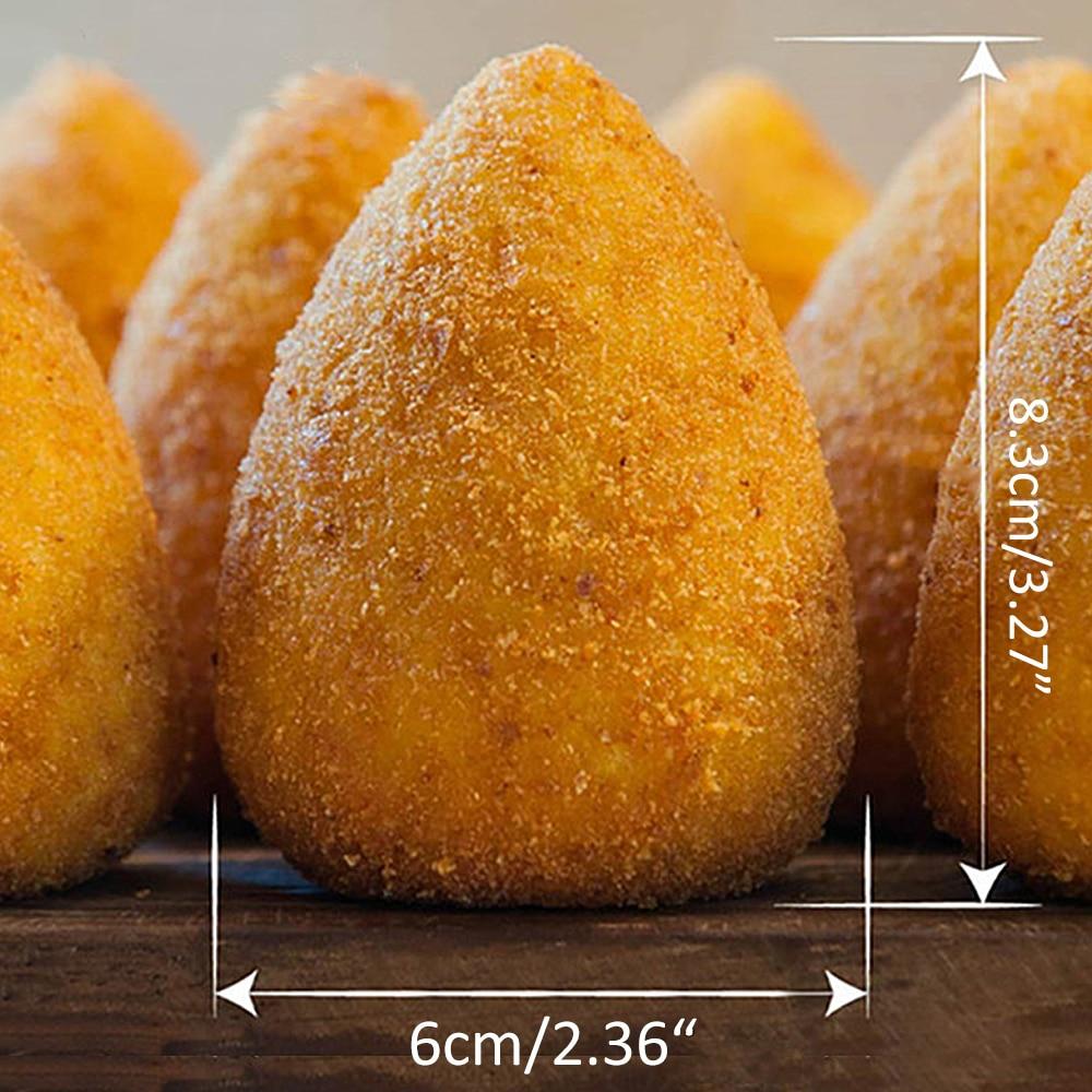 DIY Arancini Maker Пресс-форма для рисовых шариков Многоцелевая кухонная форма для мясных шариков Многоразовый инструмент для суши DIY Ручная работа Форма для бенто