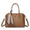 Women's Retro-style PU Leather Crossbody Bags with Top Handle  Simple Bags