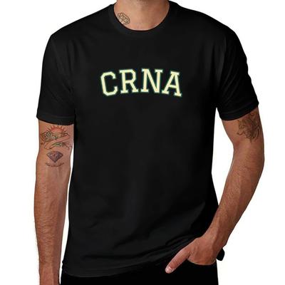 CRNA - анестезист футболка футболки для мужчины приталенная футболка мужчина повседневная футболка