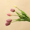 High-end simulated tulip bouquets, home hotel wedding decoration ornaments, photography shooting props, fake flowers