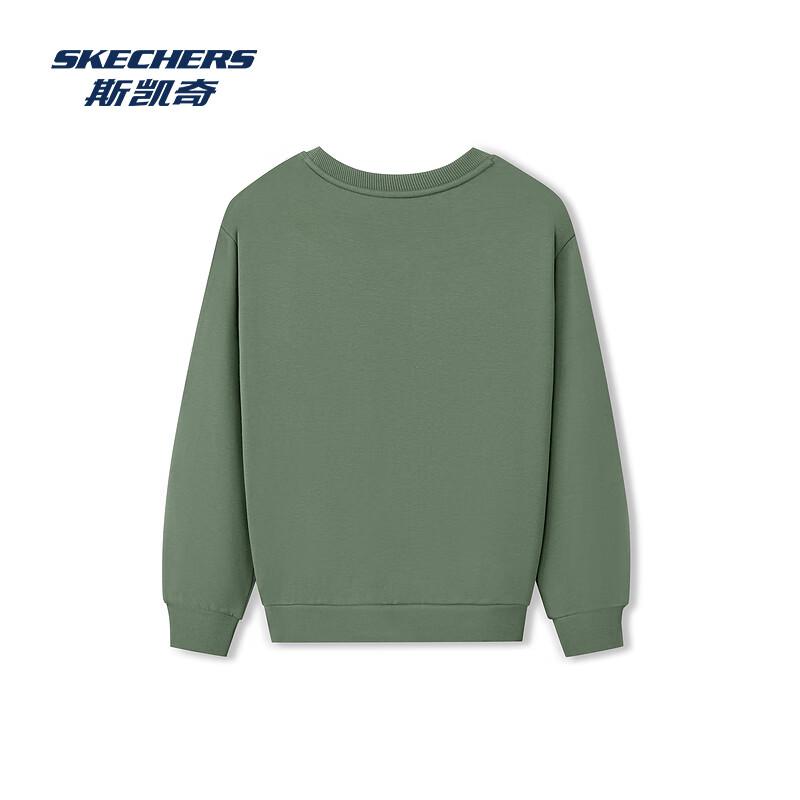 Skechers Унисекс флисовая толстовка-пуловер L325U086