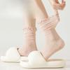 Women's Summer Thin Mesh Breathable Lace Cylinder Ballet Wind Loose Mouth Boneless Mooncake Stack Socks