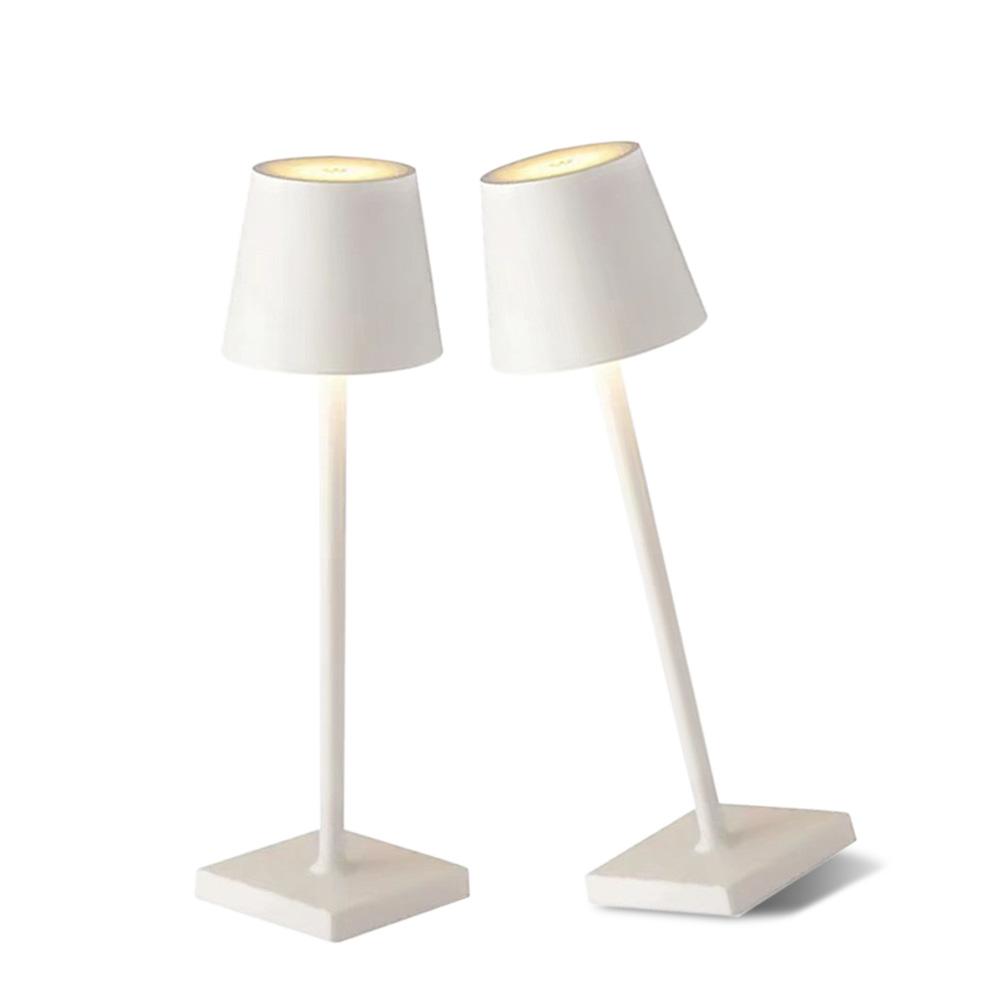 2 шт. Перезаряжаемая светодиодная настольная лампа, сенсорный выключатель, 3 уровня яркости, диммируемые настольные лампы, бар, клуб, ужин, креативное декоративное окружающее освещение