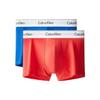 Однотонные повседневные трусы-боксеры с буквенным принтом, комплект из 2 пар мужского нижнего белья NB1086-1QA