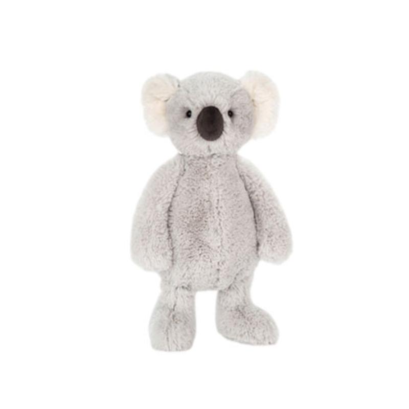 Jellycat Животные джунглей Застенчивая коала Успокаивающая серая кукла Плюшевая кукла 18см/31см высота