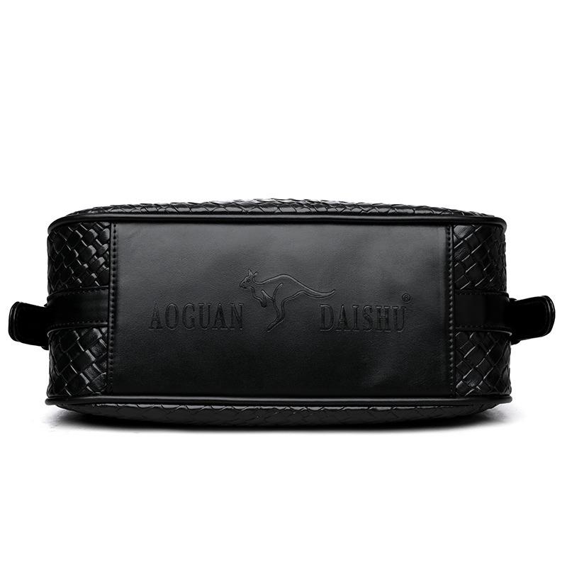 Вместительная наплечная сумка новый поток мода плетеная повседневная универсальная сумка-мессенджер