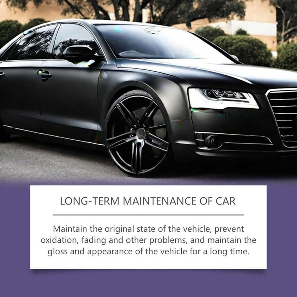 Титано-керамический воск, Сильный автомобильный полировальный воск для покрытия, Мягкая полировка длительного действия с губкой, Титано-керамический