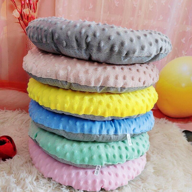 Thicken Dining Chair Cushion Office Chair Pad 45cm/50cm Round Cushion Soft Futon Bedroom Bay Window Tatami Stool