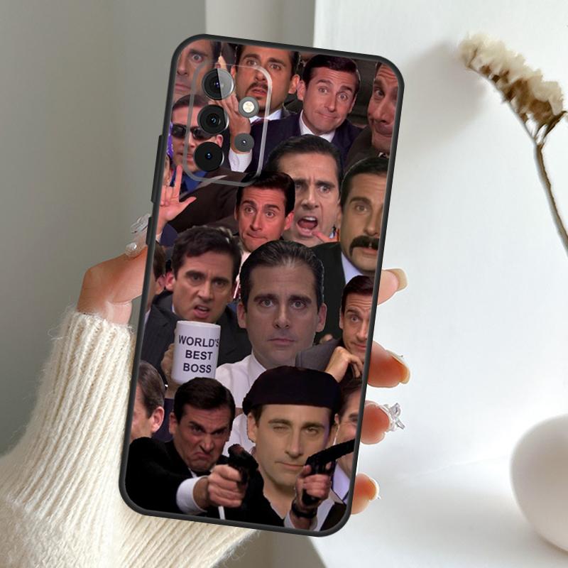 The Office Michael Scott Case For Samsung Galaxy A13 A33 A53 A06 A17 A56 A36 A26 A16 A15 A35 A55 A34 A54 A52 A12 A32