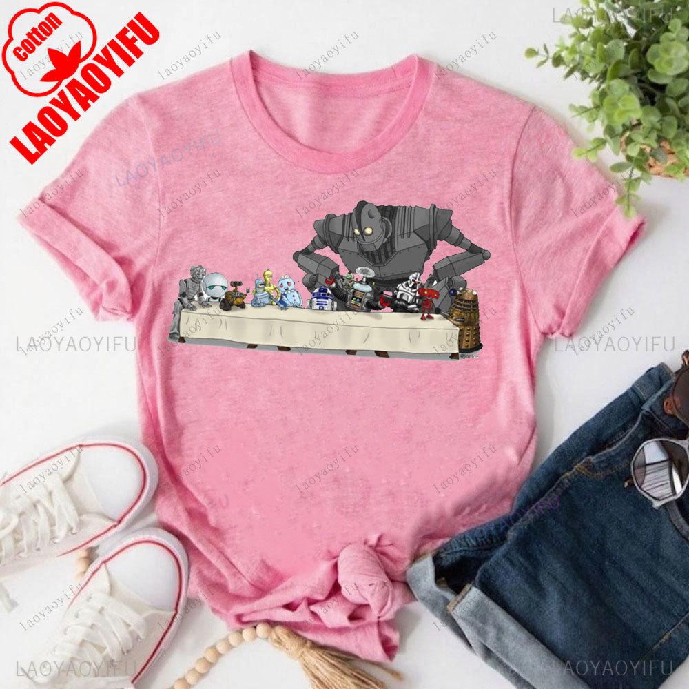 FFuturama Retro Robot Print T Shirt Unisex Clothing Bender Evolution Geek Graphic Tshirts Women Unisex Harajuku Casual Top Clothing