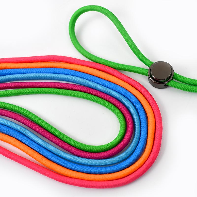 2/5/10 метров Meetee 5 мм Эластичные веревки для пояса Цветная резинка Одежда Сумки Растягивающийся шнур Швейные аксессуары для одежды