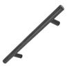 10PCS Cabinet Door T Handle Stainless Steel Modern Wardrobe Drawer Pull Handle for Bedroom Living Room Black