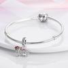 Оригинальные бусины Charmscopper Creative Flower Bicycle Подходят для браслетов-цепочек Charms Для женщин Женские украшения Изготовление своими руками