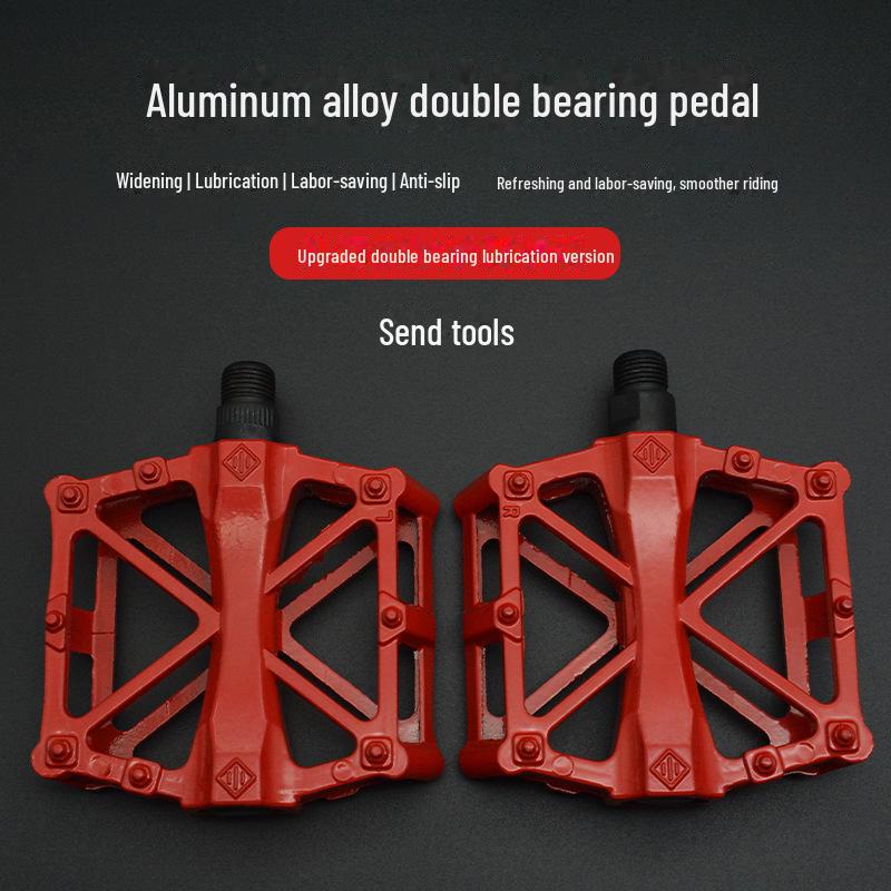 Electric Bicycle Aluminum Alloy Quick-Release Pedals for Mountain and Road Bikes, Universal for Children