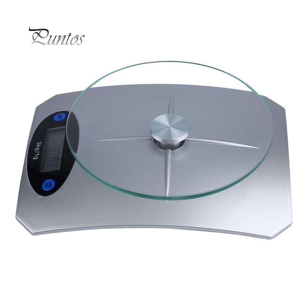 Бытовые 5 кг/1 г прецизионные весы для пищевых продуктов с ЖК-дисплеем