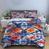 Colorful floral hibiscus pattern. Bedding sets Duvet cover sets Duvet covers Pillowcases(1 * Duvet Cover 2 * Pillowcases without duvet insert)