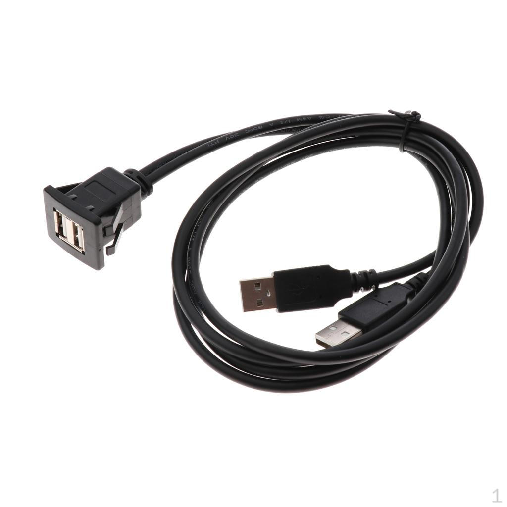 Высококачественный автомобильный удлинительный кабель USB2.0 для приборной панели