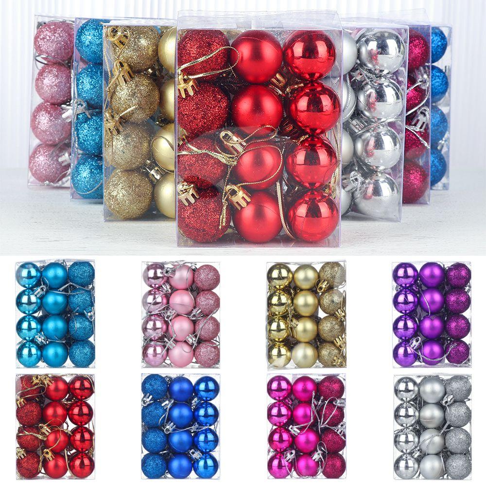 Small Bauble Hanging Tree Pendants Christmas Tree Decoration Christmas Tree Balls Christmas Ball